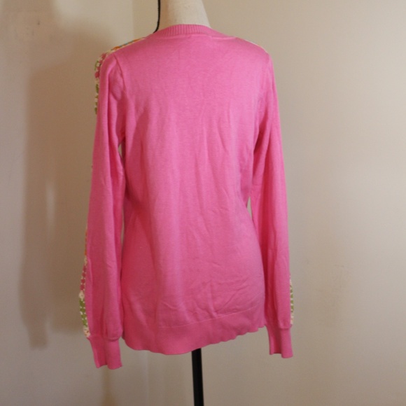 Belle By Kim Gravel, Square Crochet Sleeve sweater NWOT - Picture 10 of 14